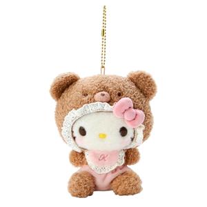 Плюшевый кулон Hello Kitty Latte Baby Collection высотой 10 см Sanrio