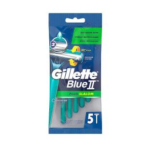 Синий II Плюс Слалом 5 шт Gillette