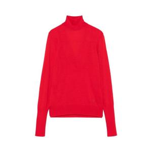 Свитер Givenchy Draped Open Back Sweater Vermillon, красный