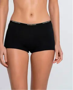 Хлопковые кюлоты с резинкой Punto Blanco, черный