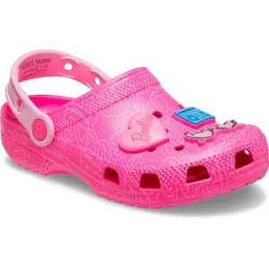 Crocs Mattel Pink Barbie Classic clogs, розовый