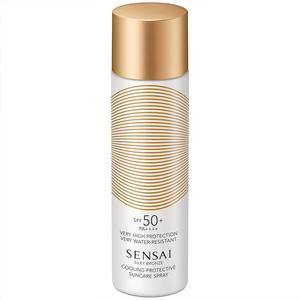 Солнцезащитный спрей silky bronze cooling protective suncare spray Sensai, объем 150 мл