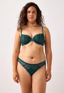 Бюстгальтер Lindex Underwired bra, Dark Dusty Turquoise/Dark Green