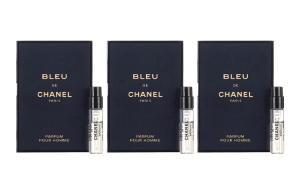 CHANEL Набор пробников Cerulean мужской парфюм 1.5ml*3 аромат Woody Fougere