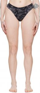 Черные трусы Barocco Versace Underwear, цвет Black