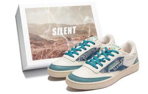 Скейтбордические кеды Club C Unisex Low-Go бежевый/синий Reebok