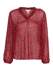 Топ с принтом в виде листьев дитте Part Two, цвет Salsa