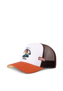 Бейсболка Coastal TRUCKER HFT EASY LEMON, White/Rust Brown/White