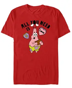 Мужская футболка с коротким рукавом Valentine's Patrick Fifth Sun, красный