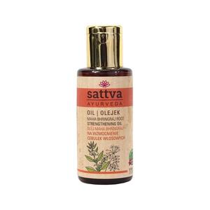 Масло для укрепления волосяных фолликулов 100мл Sattva, Ayurveda Maha Bhringraj Strengthening Oil