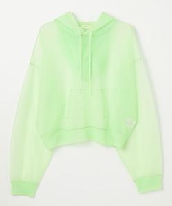 Прозрачная вязаная толстовка