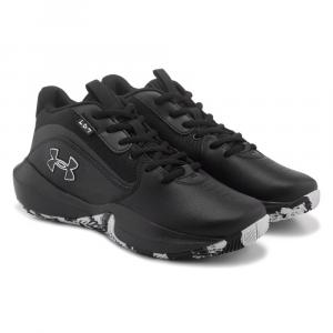 Баскетбольные кроссовки Lockdown 7 для больших детей Under Armour, черный