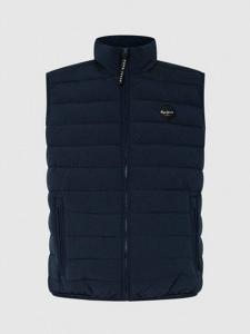 Pepe Jeans Стеганый жилет "Тоби" темно-синего цвета