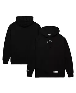 Мужская толстовка с капюшоном M&N x AND1 Black Pullover Hoodie Mitchell & Ness
