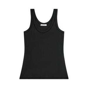 Топ Lemaire Rib Top Squid Ink, синий