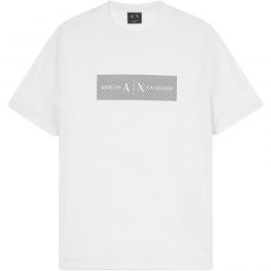 Футболка AE FW25 мужская ARMANI EXCHANGE, белый