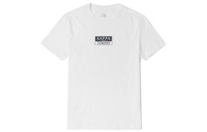 Футболка мужская с круглым вырезом, умеренный прямой крой Kappa, bleached-001