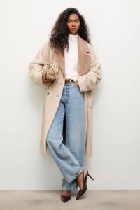 Пальто Answear.Lab, бежевый