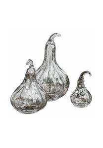 Набор из 3 тыквы Lacey, прозрачный Loberon, klar