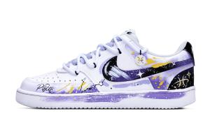 Nike Court Vision 1 устойчивые к истиранию, легкие и дышащие низкие кроссовки для скейтбординга мужские Purple