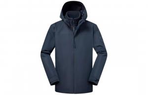 JACK WOLFSKIN Ветрозащитная дышащая утепленная куртка мужская, Royal Blue/1010