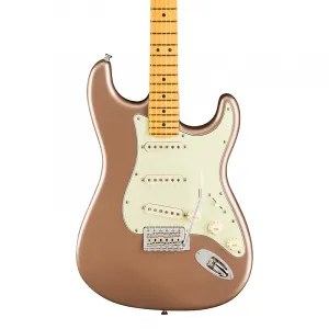 Fender American Professional Classic Stratocaster Maple Faded Firemist Gold с сумкой