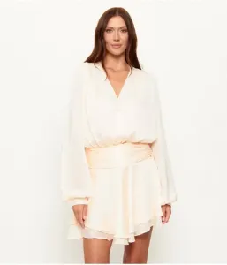 Платье MAGALI Guess Jeans, персиковый