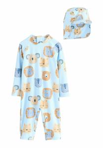 Купальный костюм REGULAR FIT  SET Next, синий