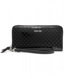 Кошелек Moon Signature с тиснением в коробке Calvin Klein, Black