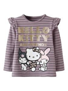 Рубашка NAME IT Hello Kitty, сиреневый