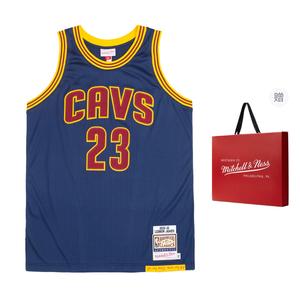 Mitchell Ness Баскетбольная майка Mitchell & Ness унисекс темно-синяя