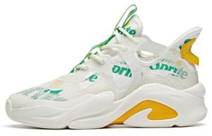 Кроссовки Coca Cola X Life Collection Chunky женские низкие белые/зеленые Anta