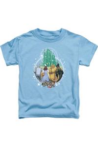 Футболка детская "Волшебник страны Оз: Изумрудный город" с коротким рукавом Gildan, синий