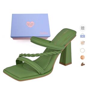 Тапочки-слайды женские, устойчивые к истиранию Xingdiman, Black