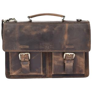 Сумка для документов MIKA, Dark brown