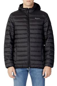 Активная куртка с капюшоном и логотипом London Aquascutum, черный