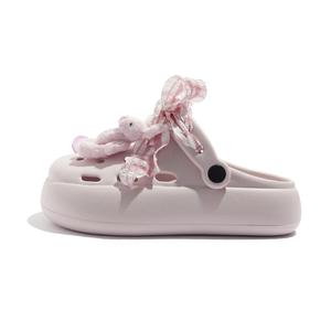 BEIER Кристальные клоги для женщин в розовом цвете, цвет Pink A Pink Crystal Clogs