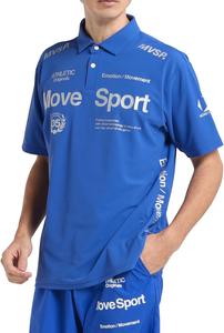 Футболка-поло MOVESPORT Descente, короткий рукав, мини-пике с солнцезащитным кремом, охлаждающая функция, влагоотводящая, эластичная, защита от УФ-излучения, мужская, унисекс для взрослых