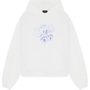 Футболка с принтом монстра WE11DONE, белая