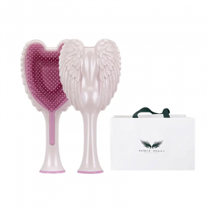 Расческа с воздушной подушкой Angel Royal Combs, Великобритания Tangle Angel, large cherry blossom розовый
