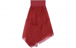 DIESEL Повседневная длинная юбка женская красная