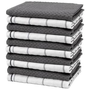 Кухонное полотенце Zollner 00000391 10 шт, 45x1x60 см, многоцветный