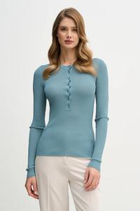 Свитер Sisley, бирюзовый