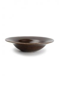 Глубокая тарелка из ясеня для изысканной кухни и гостиной BonBistro, коричневый
