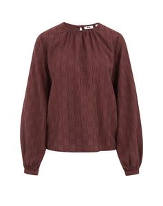 Блуза WE Fashion, темно-красный