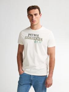 Футболка с принтом Роулинса белого цвета Petrol Industries