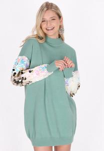 Платье-джемпер IZIA, синий