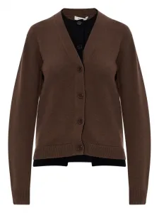 Кардиган из шерсти на пуговицах Jw Anderson, коричневый