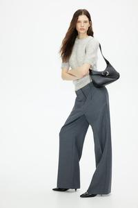 Свитер из мохеровой смеси H&M, серый