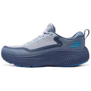Skechers GO RUN SUPERSONIC MAX устойчивые к истиранию, дышащие, легкие низкие кроссовки для бега мужские сине-серые, цвет Blue Gray
